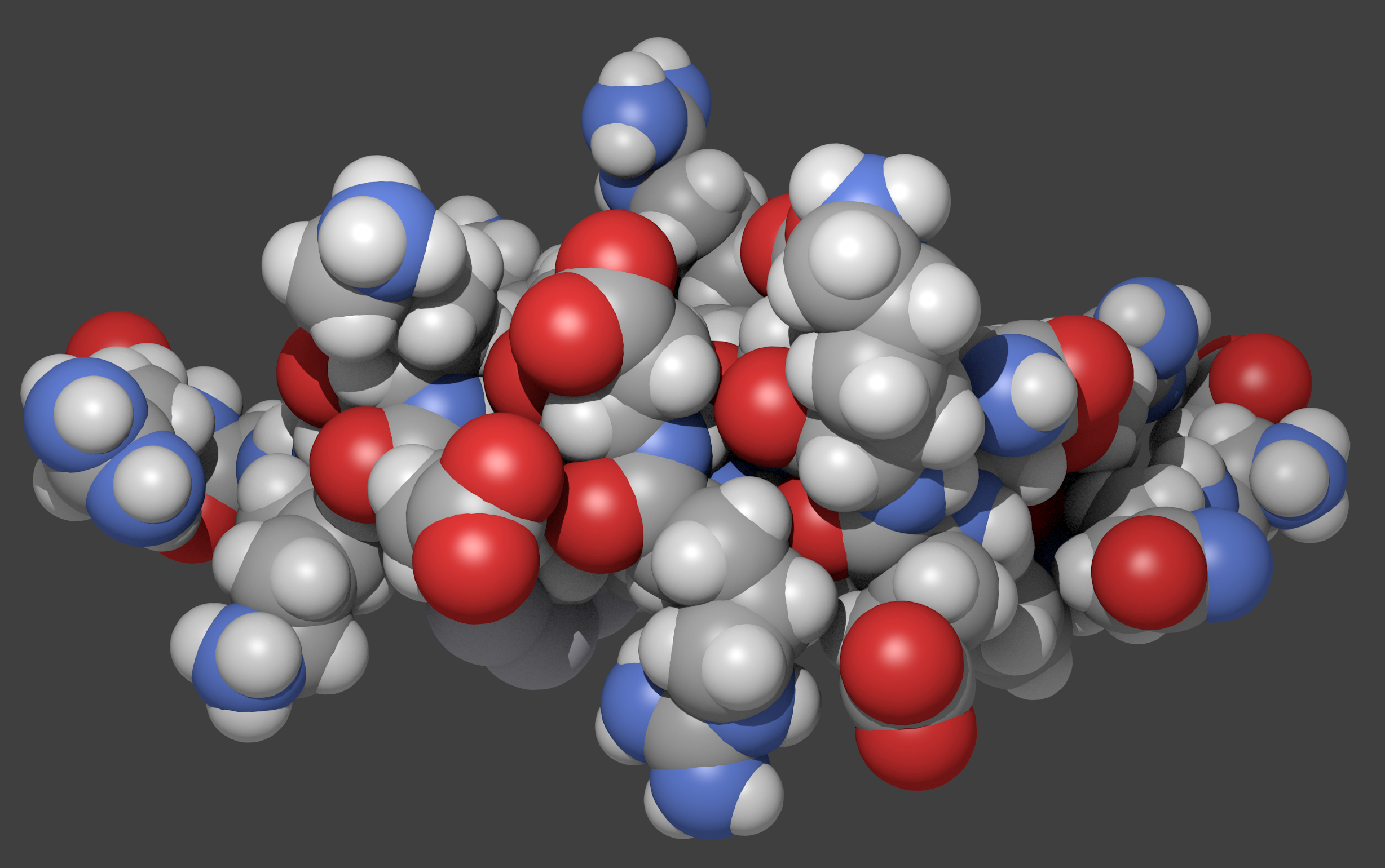 Blender分子渲染习作Jerkwin